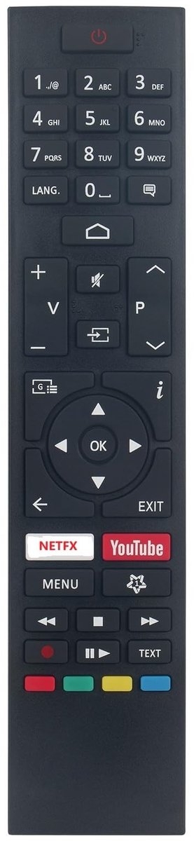 Elzusha - Vervangende Afstandsbediening voor Toshiba TV's