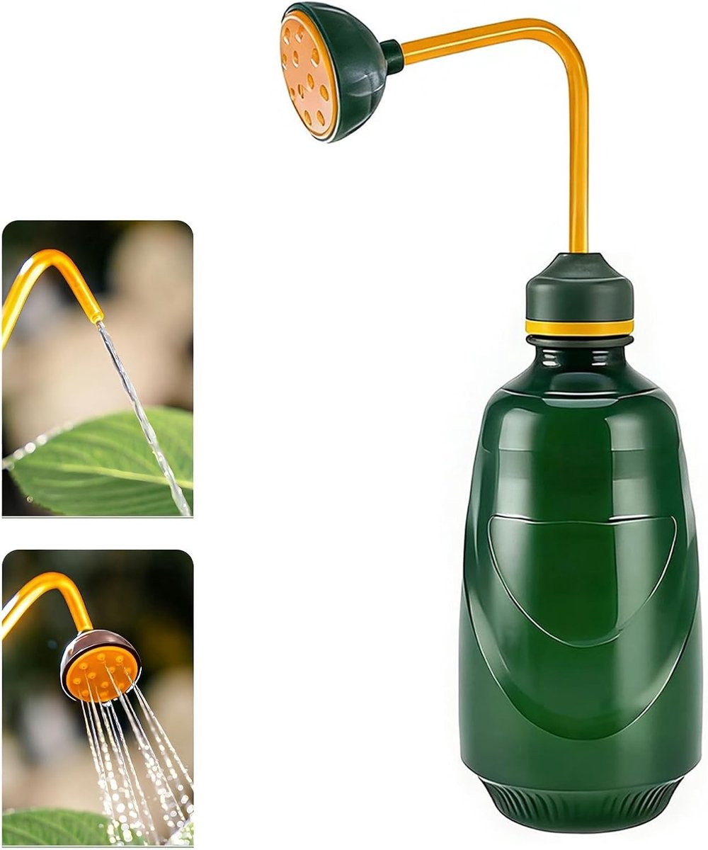 Kleine Plantenvernevelaar 450 ml, Tuinvernevelaar voor Nauwkeurige Besproeiing, Ideaal voor Binnenplanten en Bloemen met 360° Spuitkop