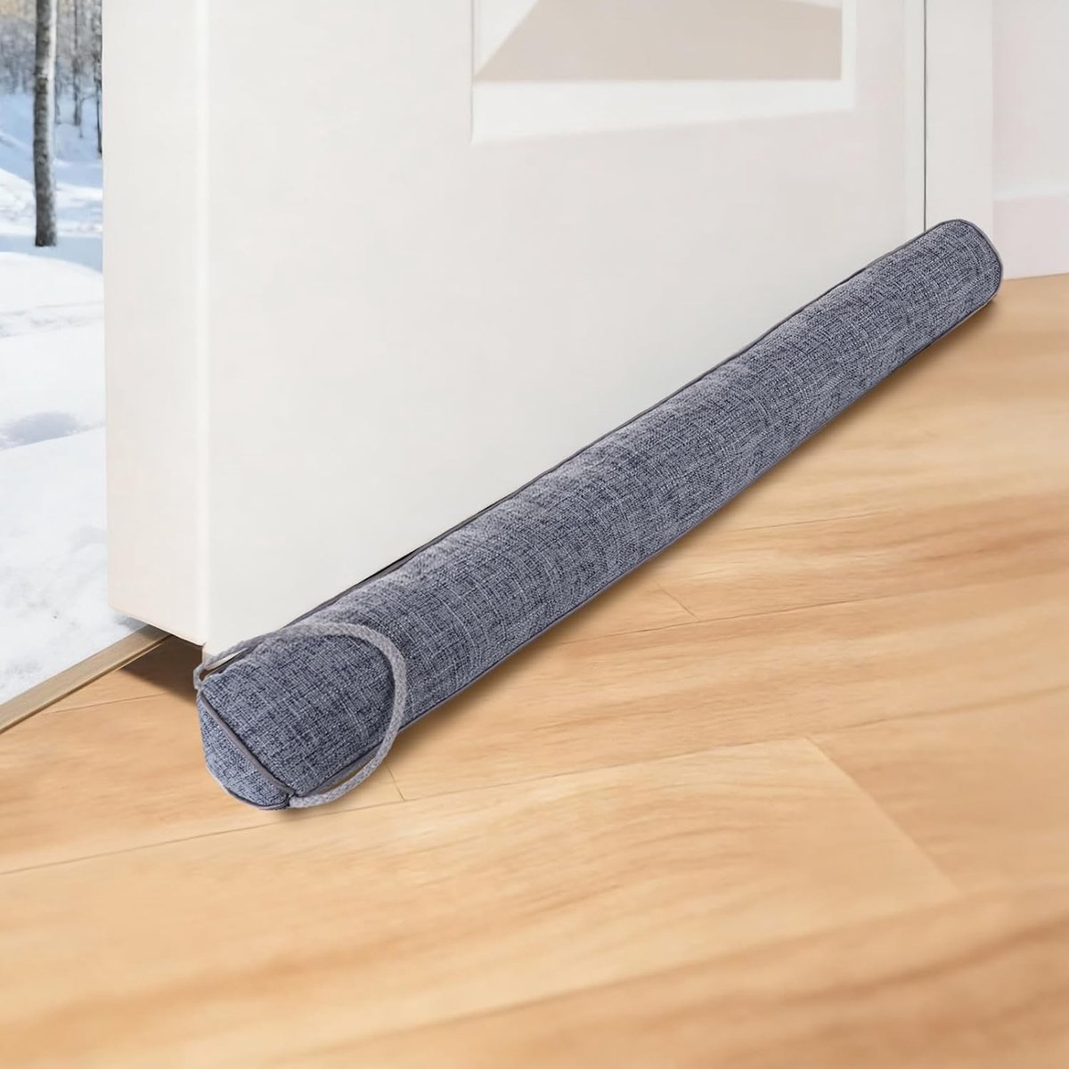 Dikke Deurdranger voor Effectieve Wind- en Geluidsisolatie, 92 cm x 10 cm, Ideaal voor Koude Dagen en Geluidsreductie