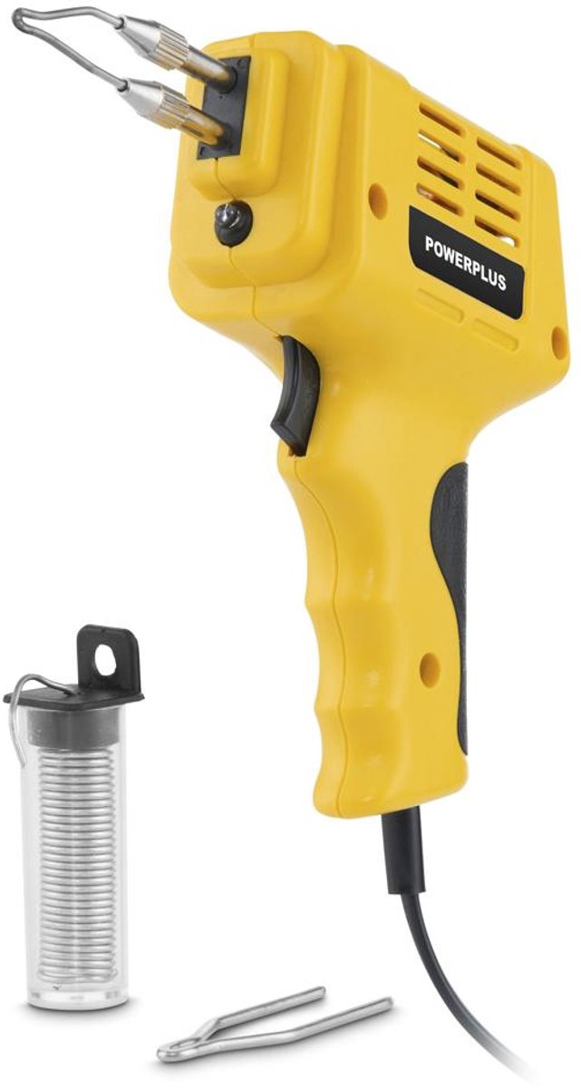 Powerplus Soldeerpistool POWX1387 - 100 W-soldeerpistool, soldeerspoel 10g, Max. temperatuur 500 °C