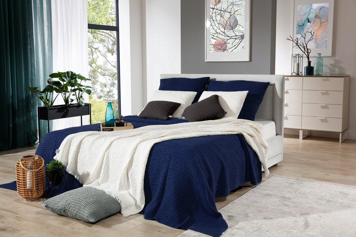 Luxe Katoenen Sprei 220x240cm - Zacht & Duurzaam