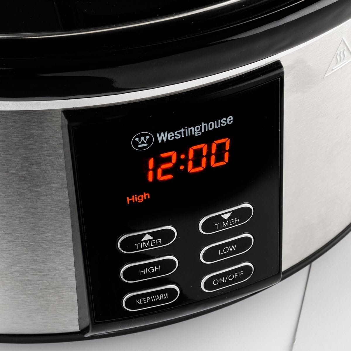 Slowcooker - Crockpot - Gezond Koken - Uitneembare Pan - 6 Liter - Zwart – foto 5