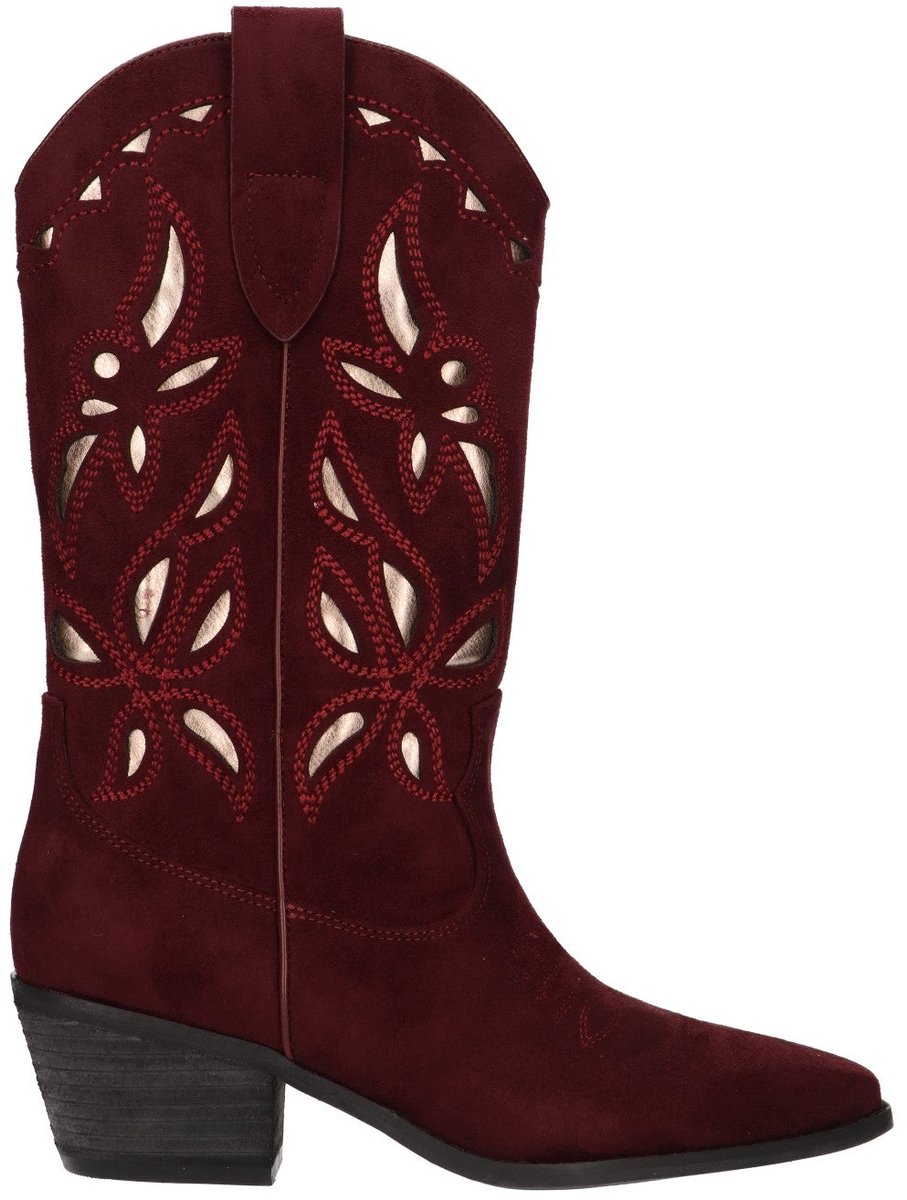 La Strada Western Boot Bordeaux - Damesschoenen - Maat - 41