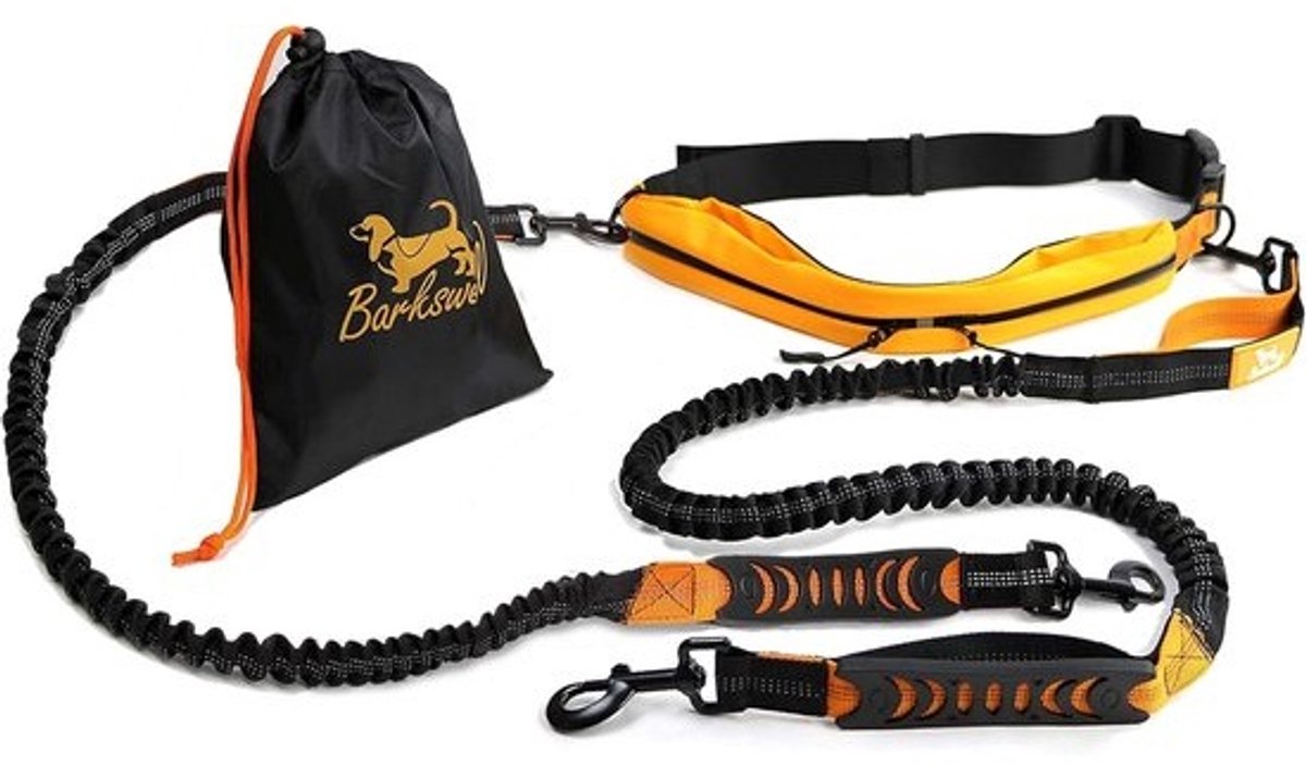 Handsfree Hondenriem voor 2 Honden - Dubbele Hondenwandeling voor Comfort en Veiligheid