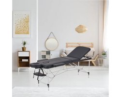 YOUNIKE Professionele opvouwbare massagetafel, 3 zones, aluminium, cosmetica, massagebed, esthetische tafel - ShopVlot