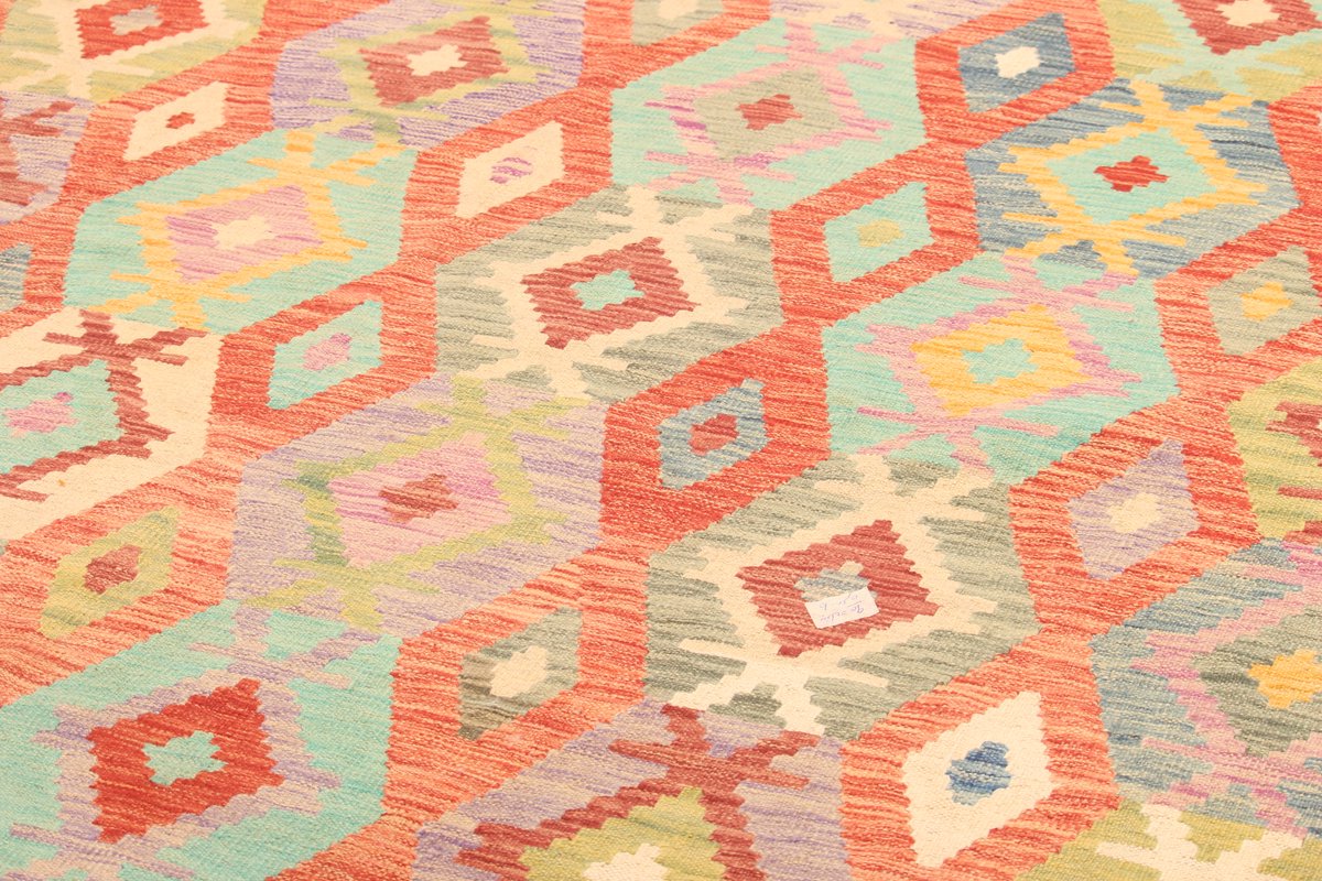 Authentiek Traditioneel Stamspecifiek Handgemaakt Wol Kilim Tapijt