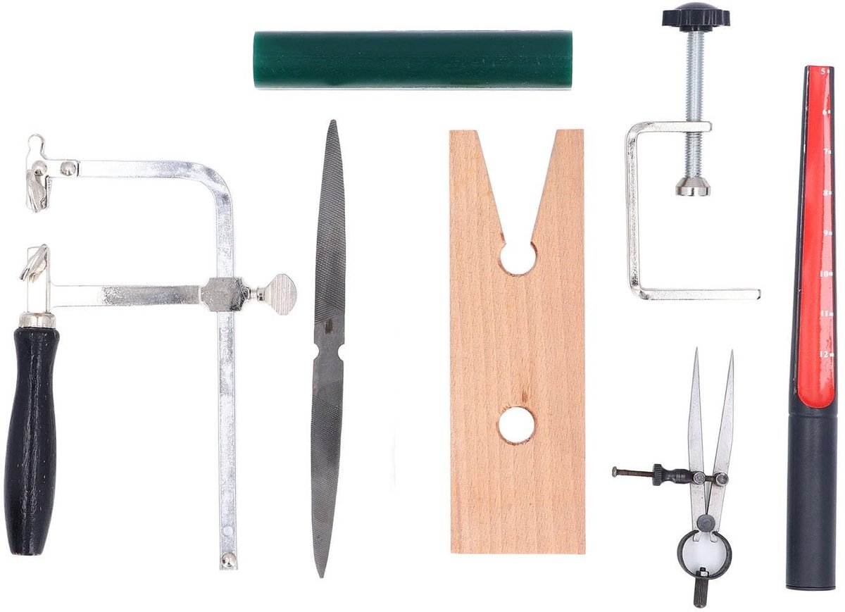 Elzusha- Ringtool - Precisie Snijden - Multifunctionele Gereedschapset - Ring Casting Tools - Duurzame Materialen - Geschikt voor Hout en Metaal - Juweliersgereedschap