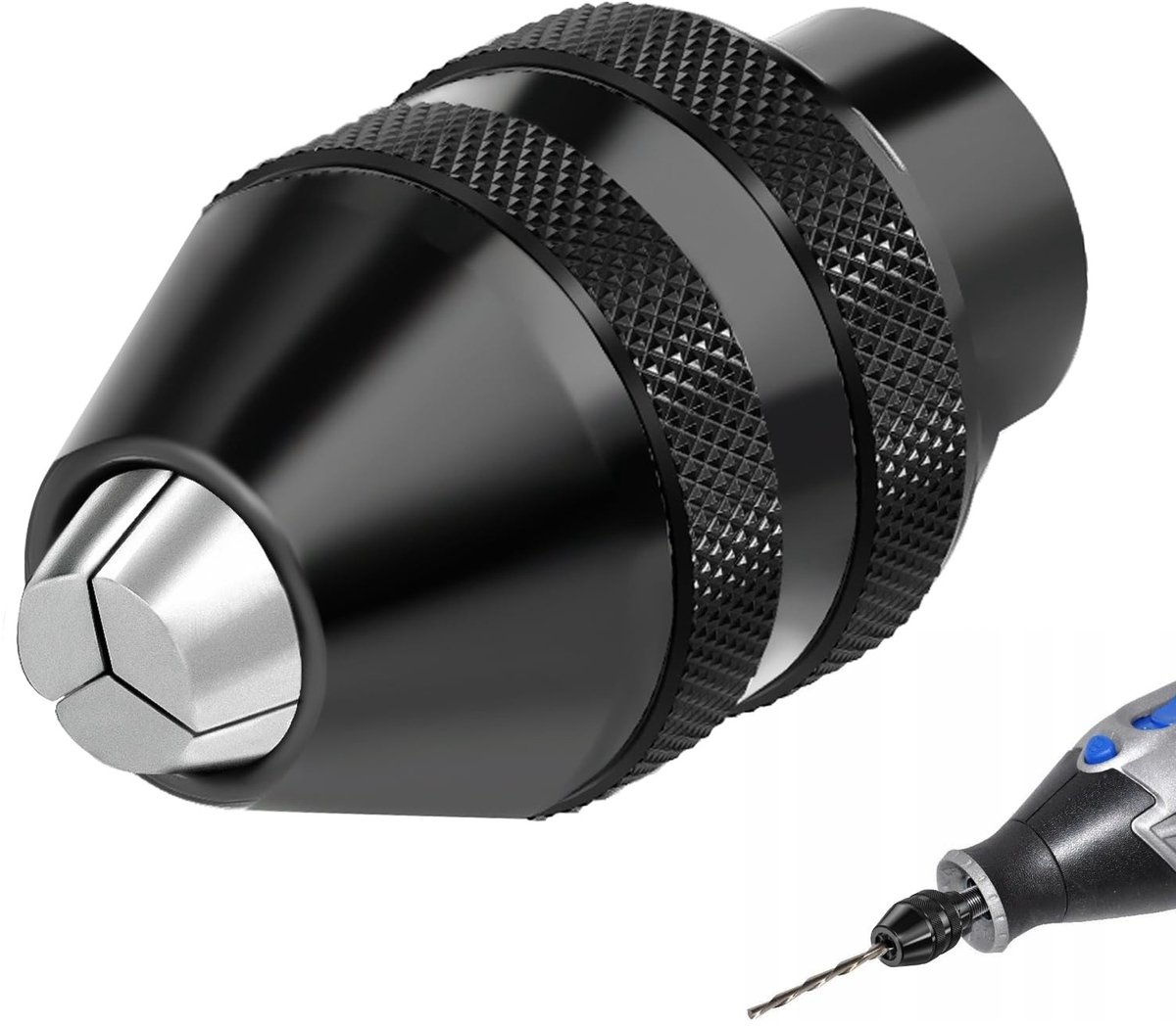 Elzusha - Boorhouder voor Dremel, Snelspan Adapter voor Diverse Modellen