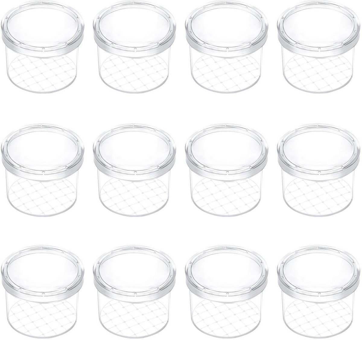 Elzusha - 12 Stuks Insecten Observatieboxen met Vergrootglas