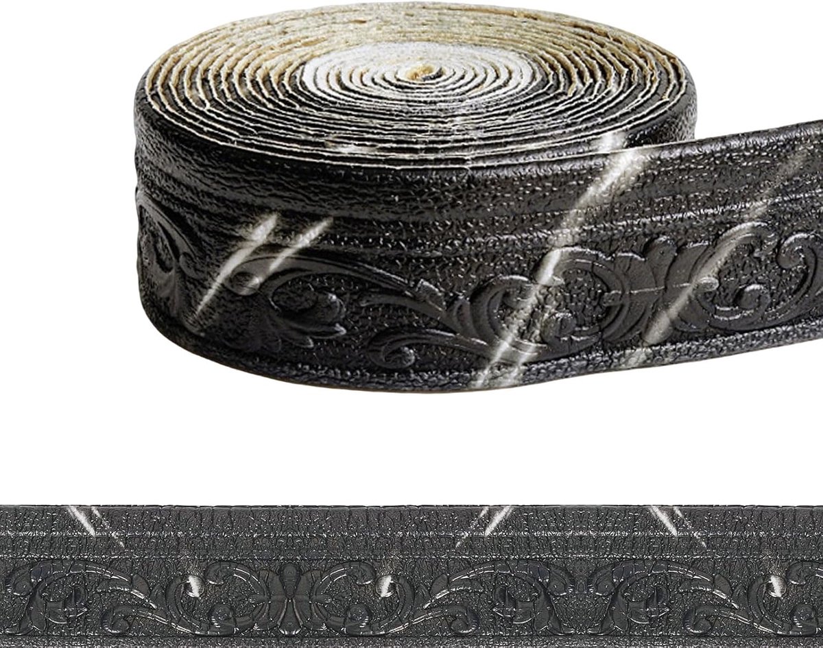 Zelfklevende rand voor 3D muur- en plafondlijsten - Waterproof XPE-schuim - Schokabsorberend - Ideaal voor hoeken - SnelShoppen