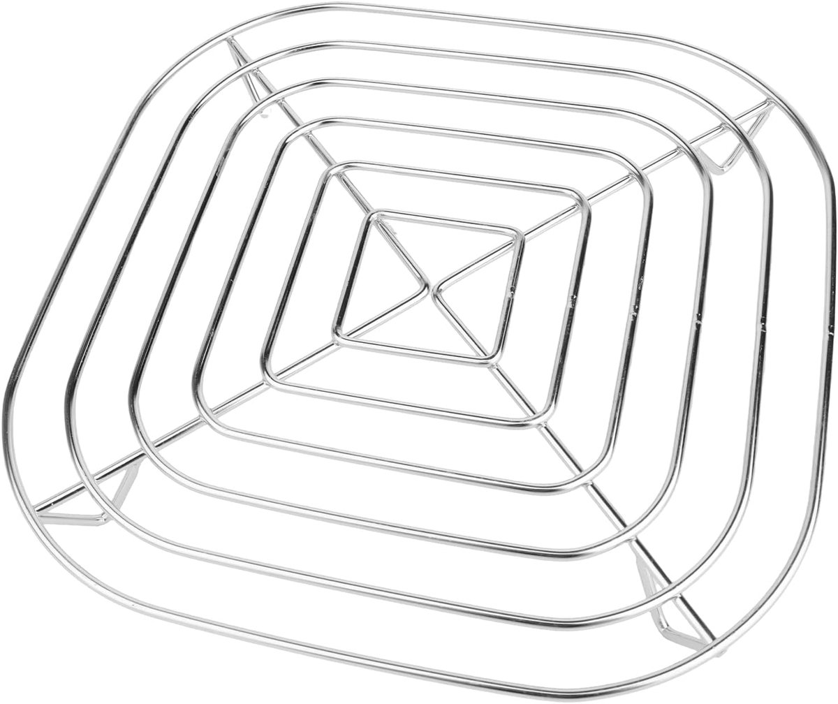 Grillrooster voor Airfryer - Vervangbaar RVS Grillrooster - Geschikt voor Ninja Crispi - Ideaal voor Gezond Grillen - SnelShoppen
