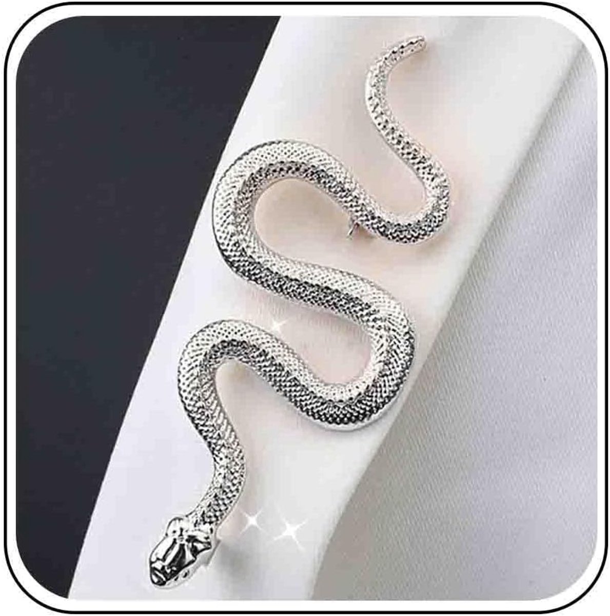 Slang Pin Broche Goud Slang Revers Broche Pin Gothic Slang Jas Broche Metaal Dier Slang Revers Pin Rugzak Clip Banket Badge Broche Decoratief Voor Vrouwen