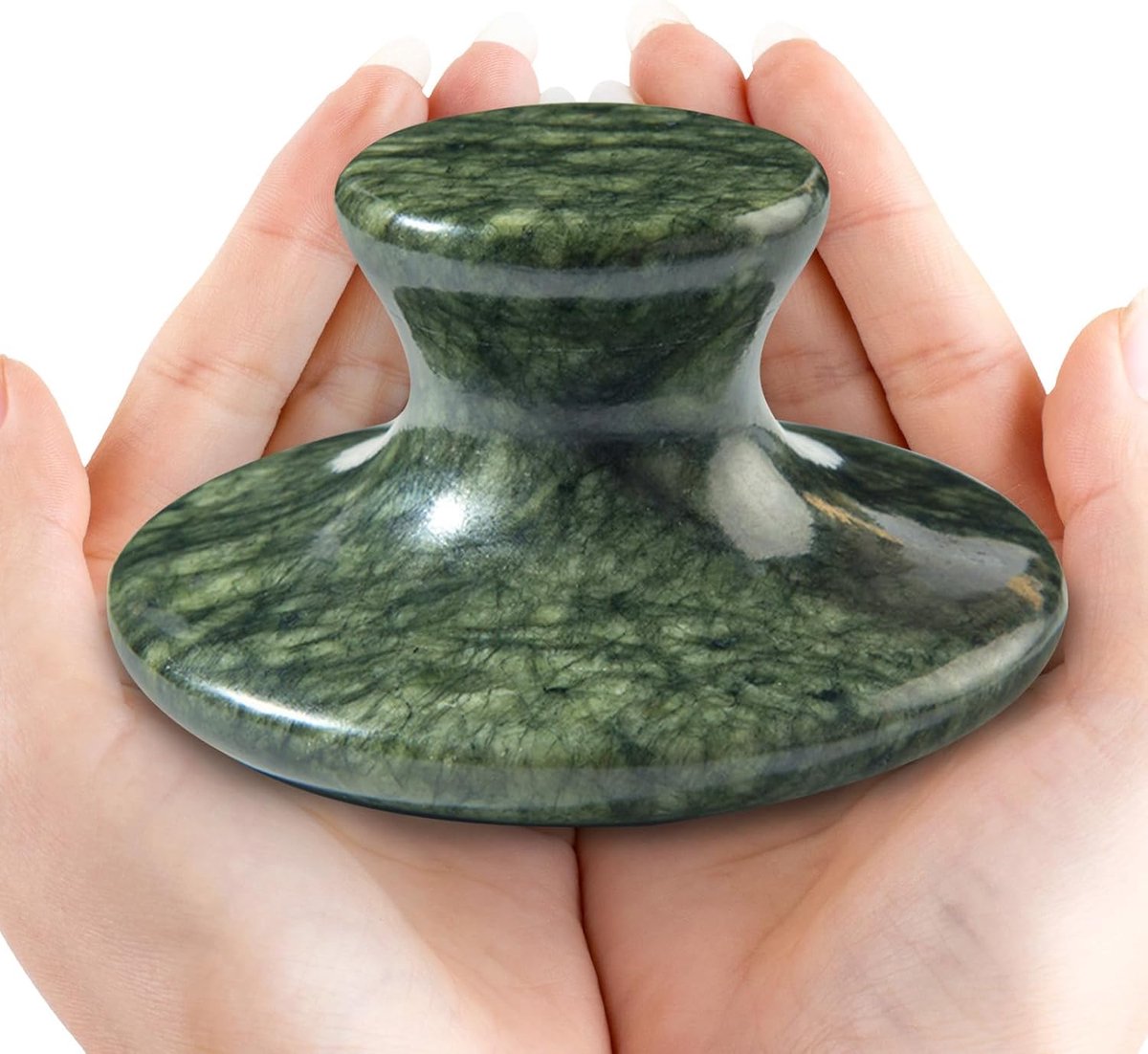 Sha-steen, paddenstoelvorm, Gua Sha-steen, anti-aging, gezichtsmassage, schimmelvorm, guashasteen, voor gezicht, ogen, hals, rimpels, verwijderen, SPA, ontspannend (A)