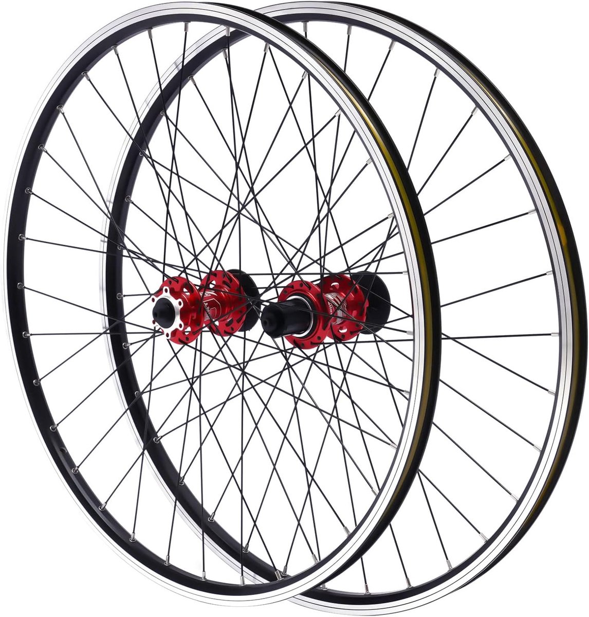 29 inch aluminiumlegering, velg, schijfrem, MTB-wielset, snelspanner, voor en achterwiel set