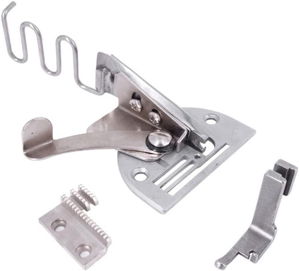 Bias Rand Binder, Verstelbaar Compatibel 4-voudig Naaimachine Vouwbindingsaccessoire voor Lockstitch Machine (22mm-5.5mm)