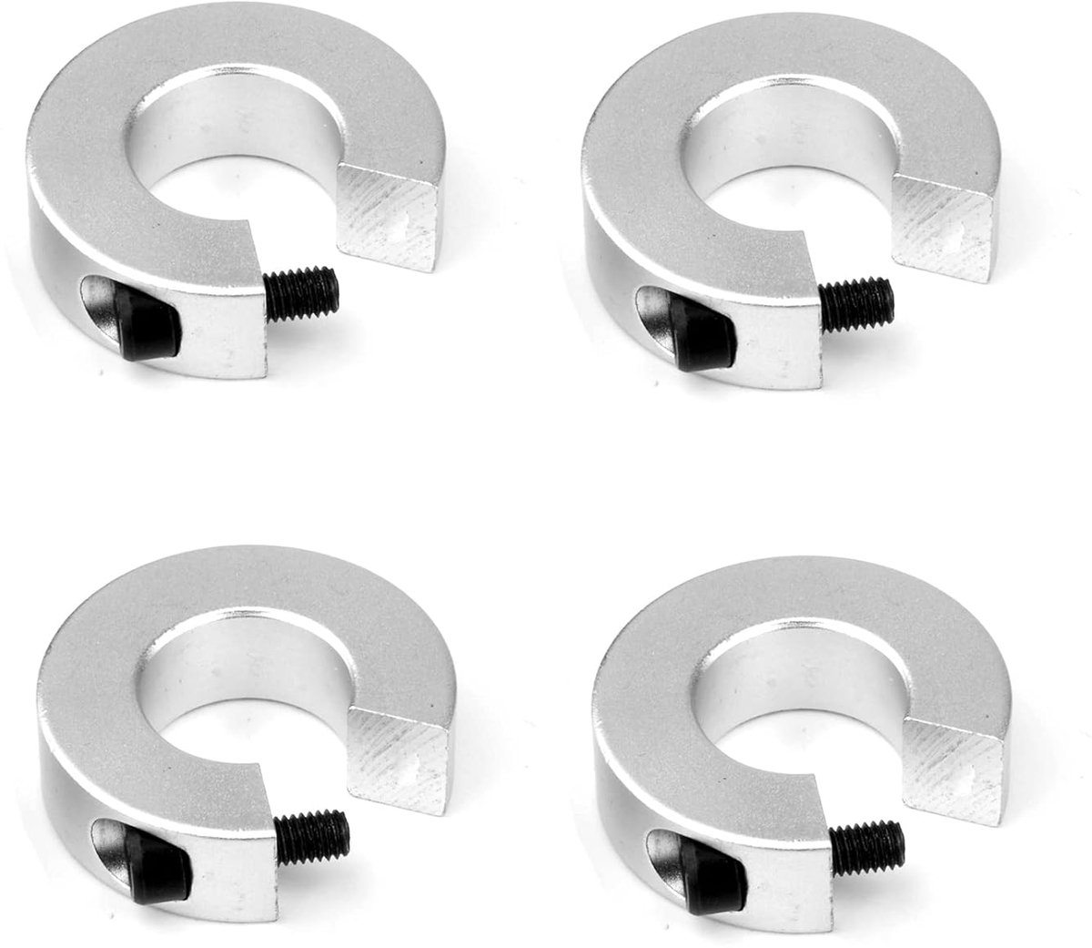 Lineaire railstoppers, 4 stuks, voor SBR20, lineaire rail, CNC-onderdelen, gereedschap, asbegrenzing, aluminiumlegering