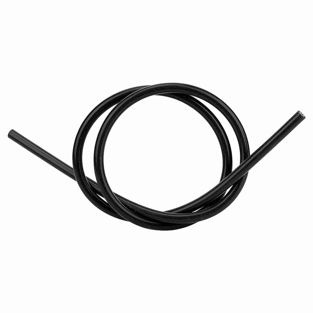 Ontstekingskabel voor de auto, 8 mm, hoogwaardige siliconen ontstekingskabel, draad, auto-reserveonderdelen (zwart)