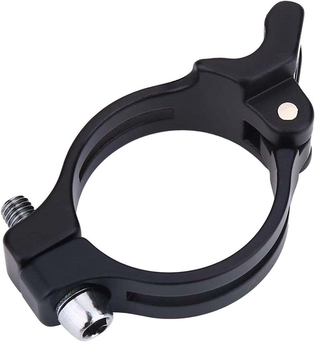 Adapter Zwart 31.8mm/34.9mm Legering Kabel Stop Mountainbike Fiets Derailleur Adapter Klem(34.9mm)