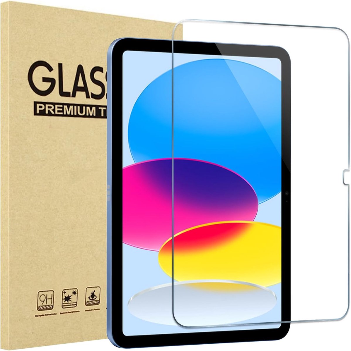 Pack Screen Protector voor iPad A16 2025 11e/10e 2022 Gen. (11/10.9), Gehard Glas Film Guard - Helder | iPad 11 Inch 2025/10.9 Inch 2022 Gehard Glas Film Guard