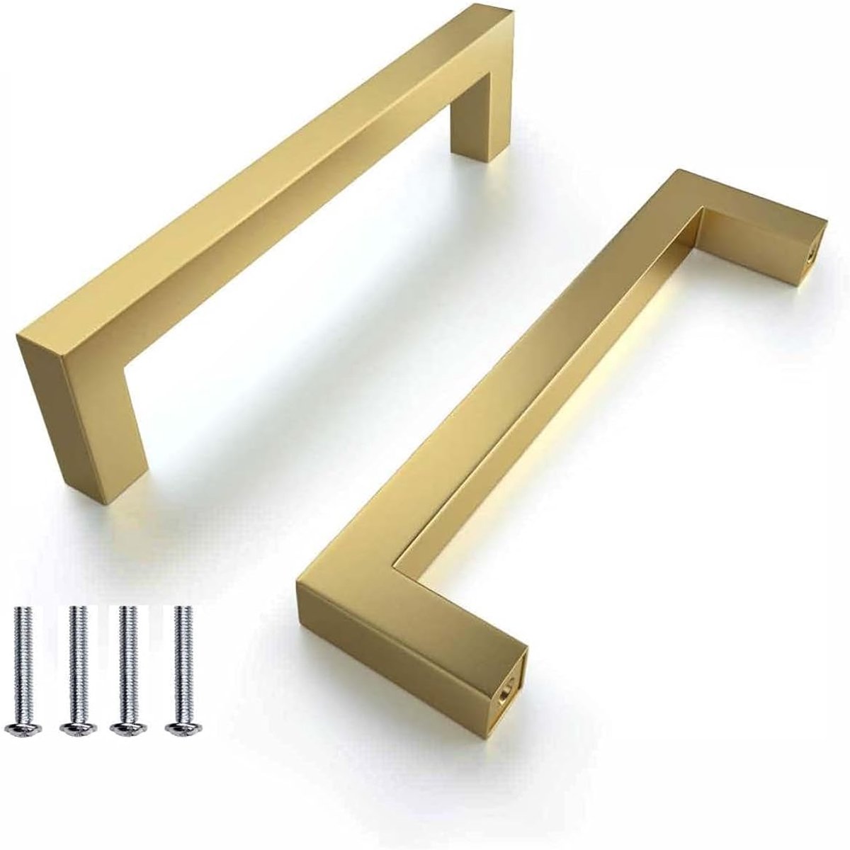 Meubelgrepen Meubelgreep, Boorgatafstand 160 mm, 2 Stuks, Gouden