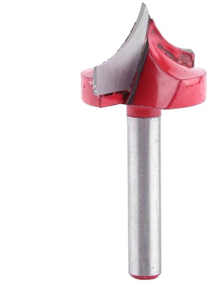 Groove Cutter 6mm Schacht - 3D Graveertool - V-Groef Frees - Dubbelzijdig - Geschikt voor Acryl/MDF/PVC - Inclusief V-Moer Bit