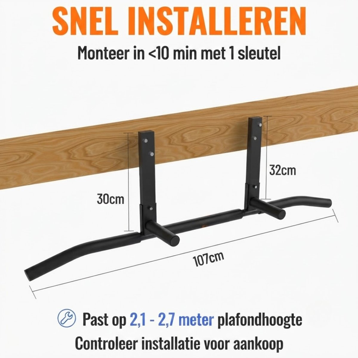 Groupe SEB LNM Pull Up Bar - Optrekstang thumbnail 5