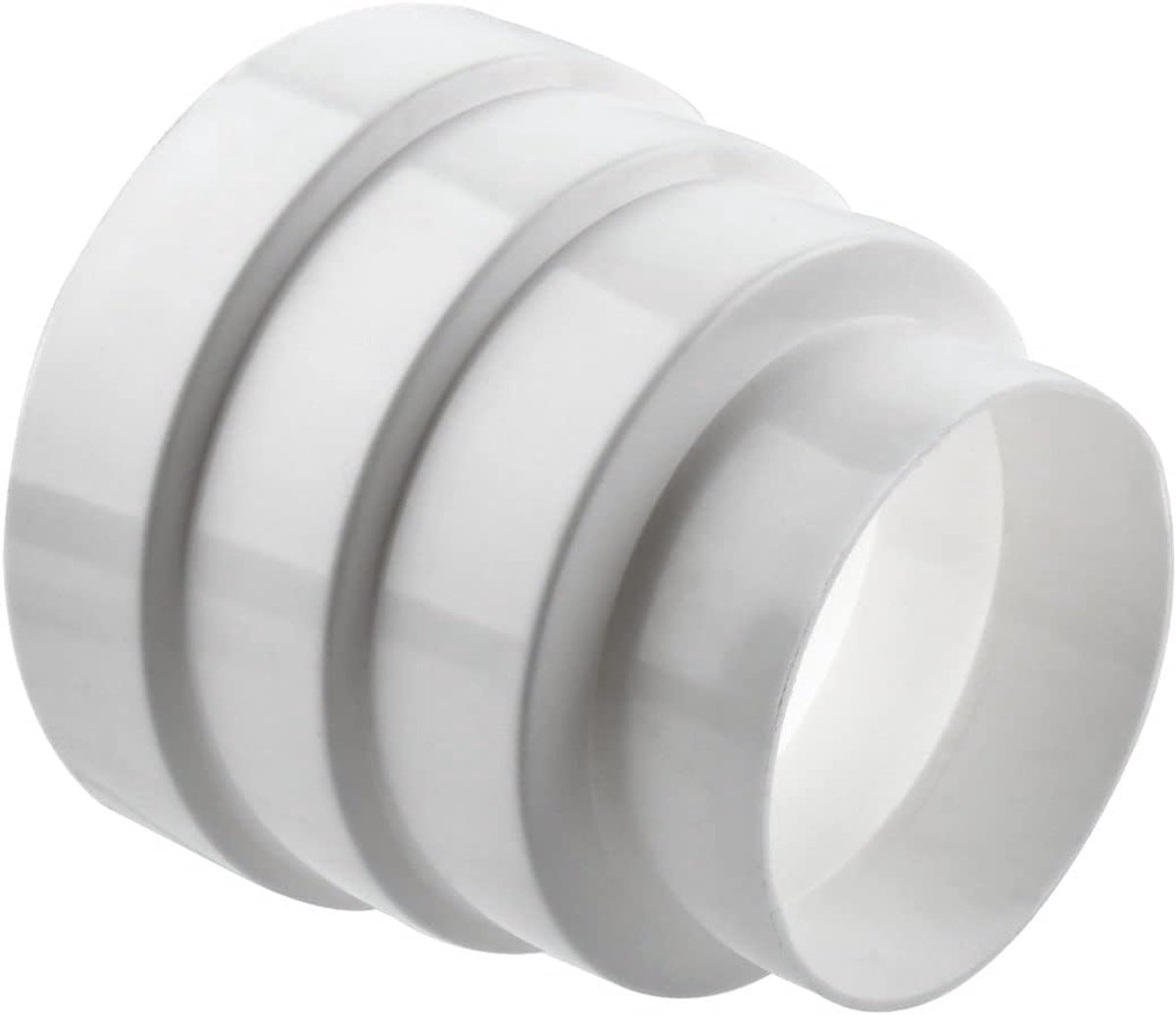 buis adapter Ø80 100 110 120mm. Universeel verloopstuk voor ventilatiesystemen, verloopstuk afvoerpijp afzuigkap, verloopstuk vermindering buis ventilatiekanaal overgang ventilatie