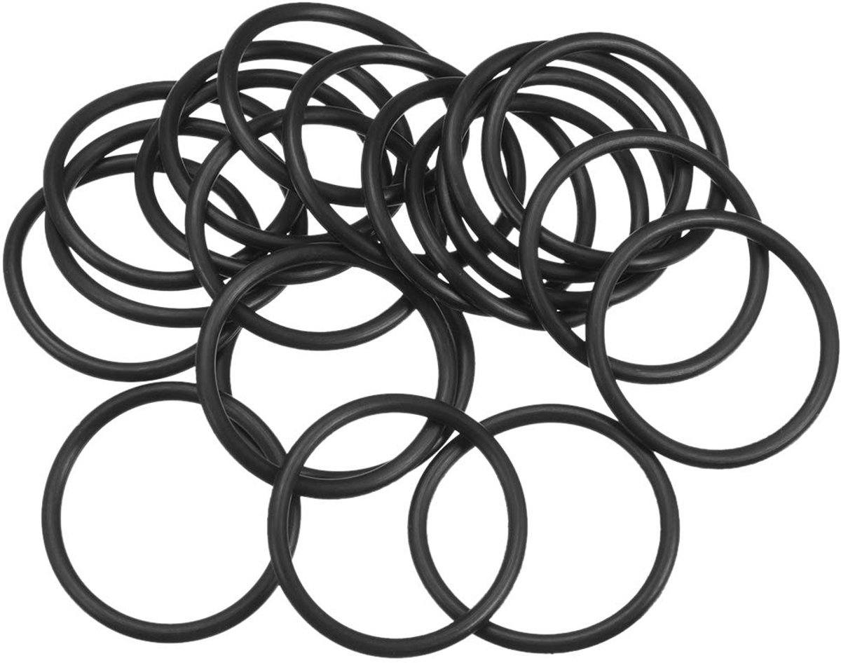 sourcing map 20 stuks O-ring nitrilrubber 48,8 mm x 55 mm x 3,1 mm afdichtringen DE