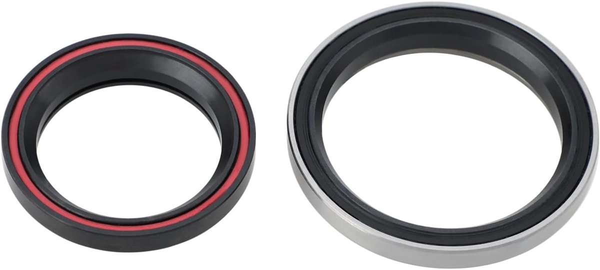 idea 2-delige fiets conische koplagerset Bovenste lager MH-P08F 45°+ Onderste lager ACB518K 36°×45° Compatibel met FSA NR.42 ORBIT C-40 3,4 cm tot 3,8 cm IS42 / IS52