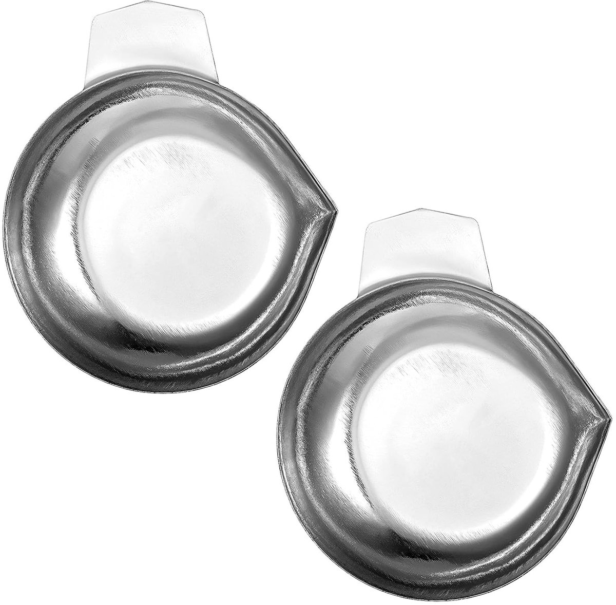 2 stuks weegplaat, elektronische weegschaal, roestvrij staal, mini-telweegschaal | Weegschalen, weegschalen, maatbekers voor sieraden, vloeistoffen, laboratoriumbenodigdheden, keuken