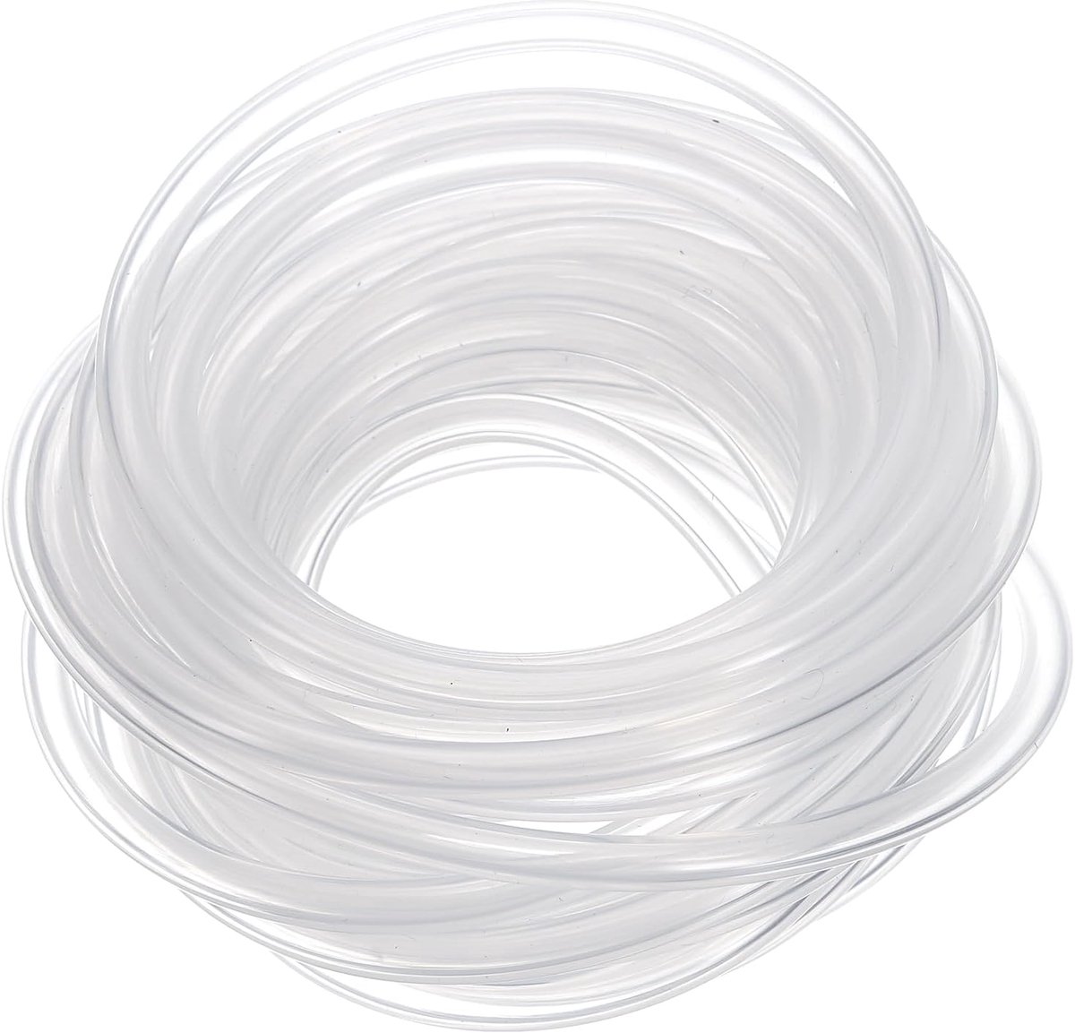 Siliconen slang, 2,5 mm ID x 5 mm OD flexibele zuivere siliconen slang, slangbuis voor thuisbrouwen, aquaponica, luchtslang, irrigatie