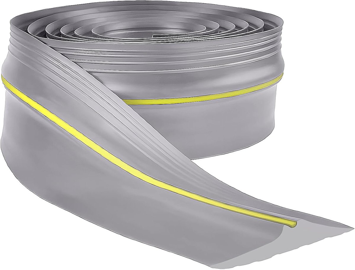 afdichting 3 m universele garagedeur drempelafdichting weerbestendig garagedeur vloerafdichting rubber DIY afdichtingsvervanging voor garagedeuren perfect om garages schoon en droog te
