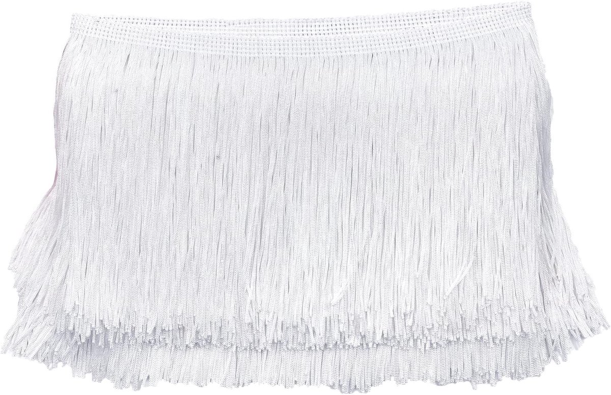 10 cm x 5 m franjes rand franje franjes lint decoratielint dansfranjes gesneden franjes zijde kwast franjes linten om te naaien, doe-het-zelf knutselen, kleding, lingerie, kostuums, gordijnen