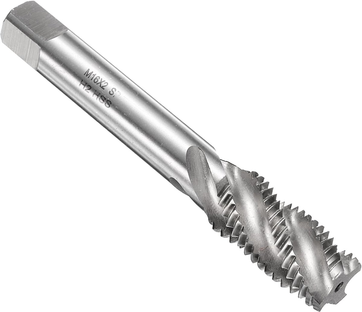 Metrische schroefdraadsnijder M16 x 2 schroefdraadboor HSS6542-1 stuk | Hoogwaardige machinaal schroefdraadboor