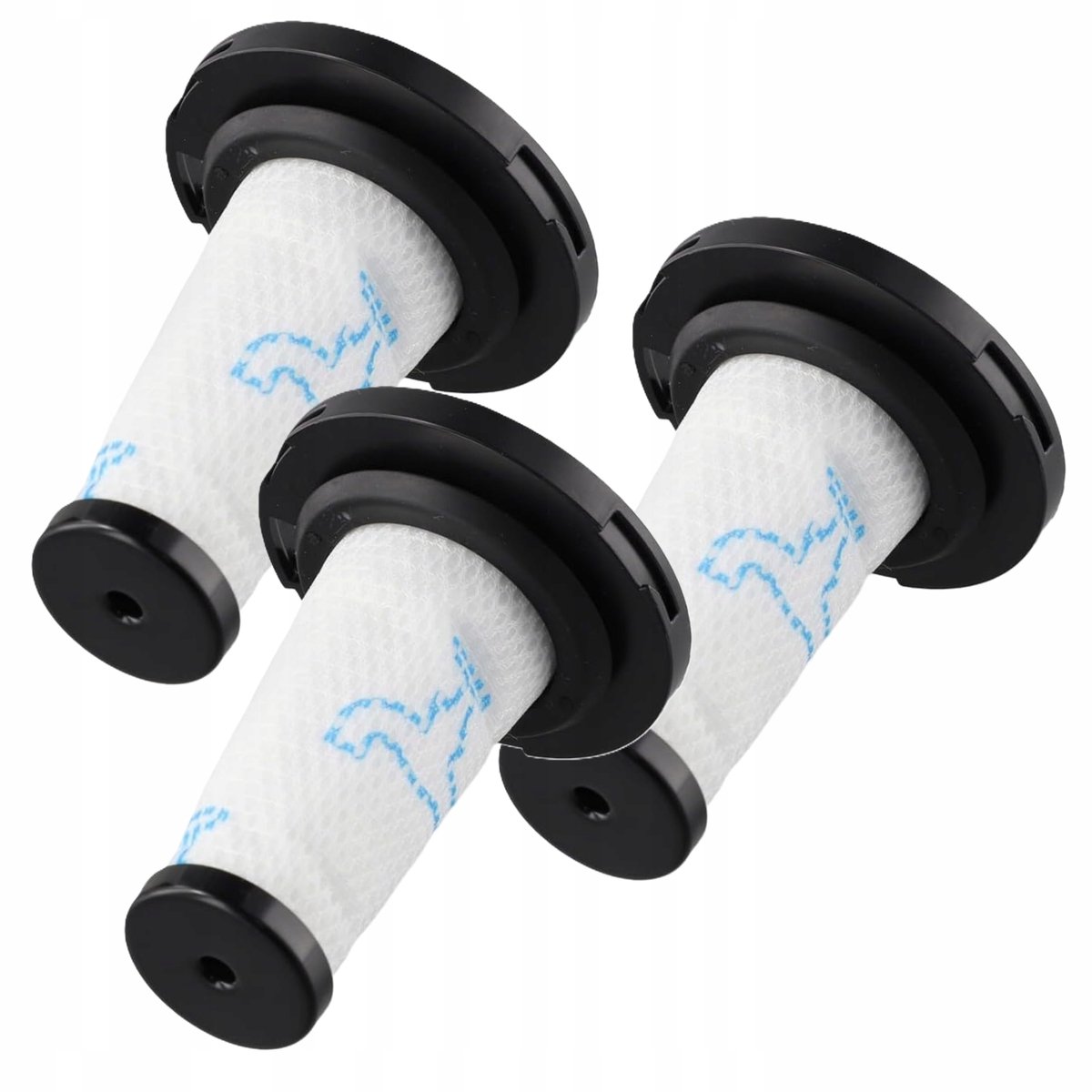 AreoSe - Stofzuigerfilter voor TEFAL X-Force FLEX 9.60 AQUA TY20C4, Tefal X-Nano - 3 stuks
