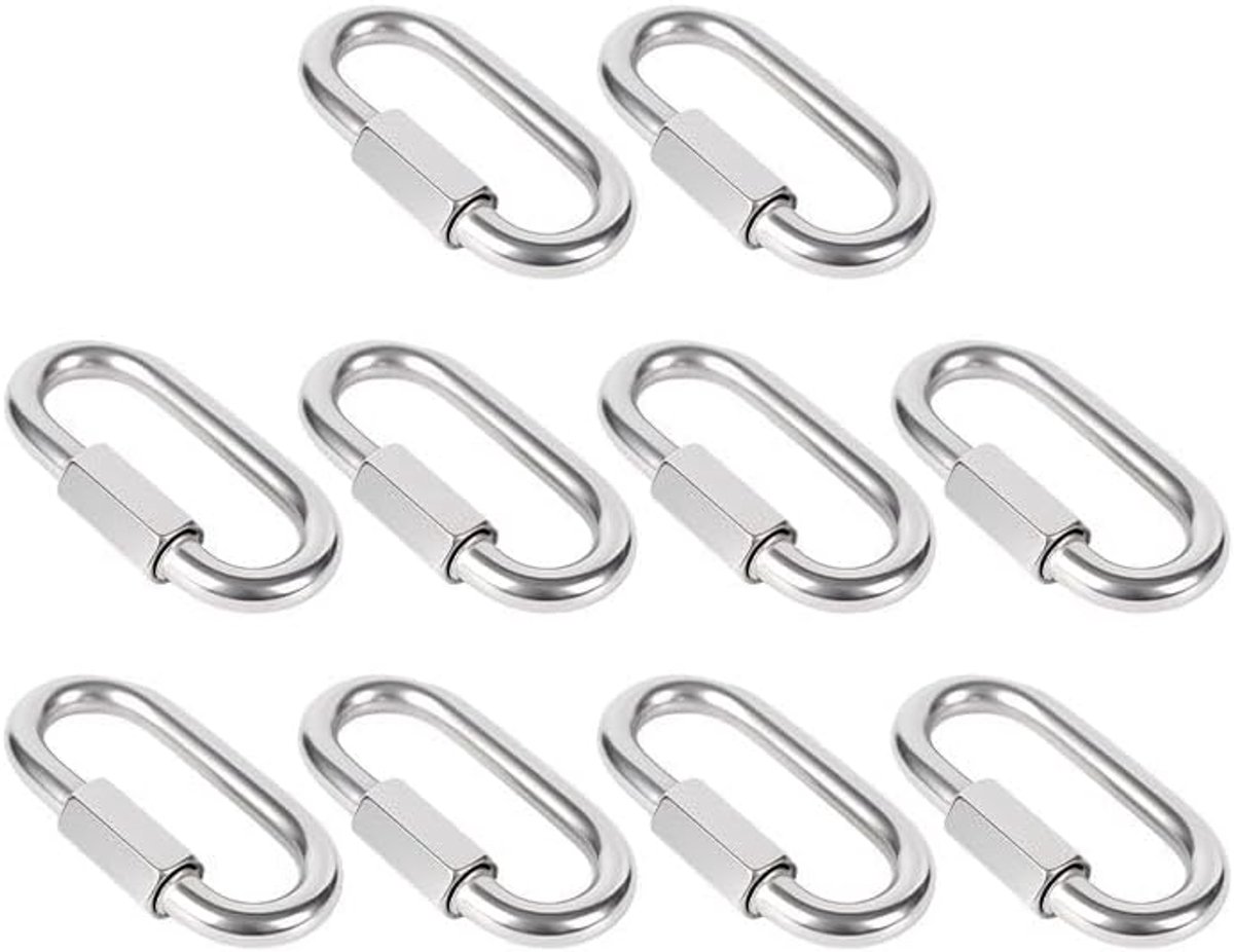 10 stuks kleine karabijnhaken