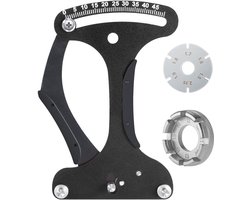 spaakspanningsmeter spaakentensiometer aluminiumlegering spaakspanningsmeter spaken tensiometer fietsspaken tensiemeter voor alle spaken | Saipor aluminiumlegering spaakspanningsmeter fietsspaken spanningsmeter voor alle spaken