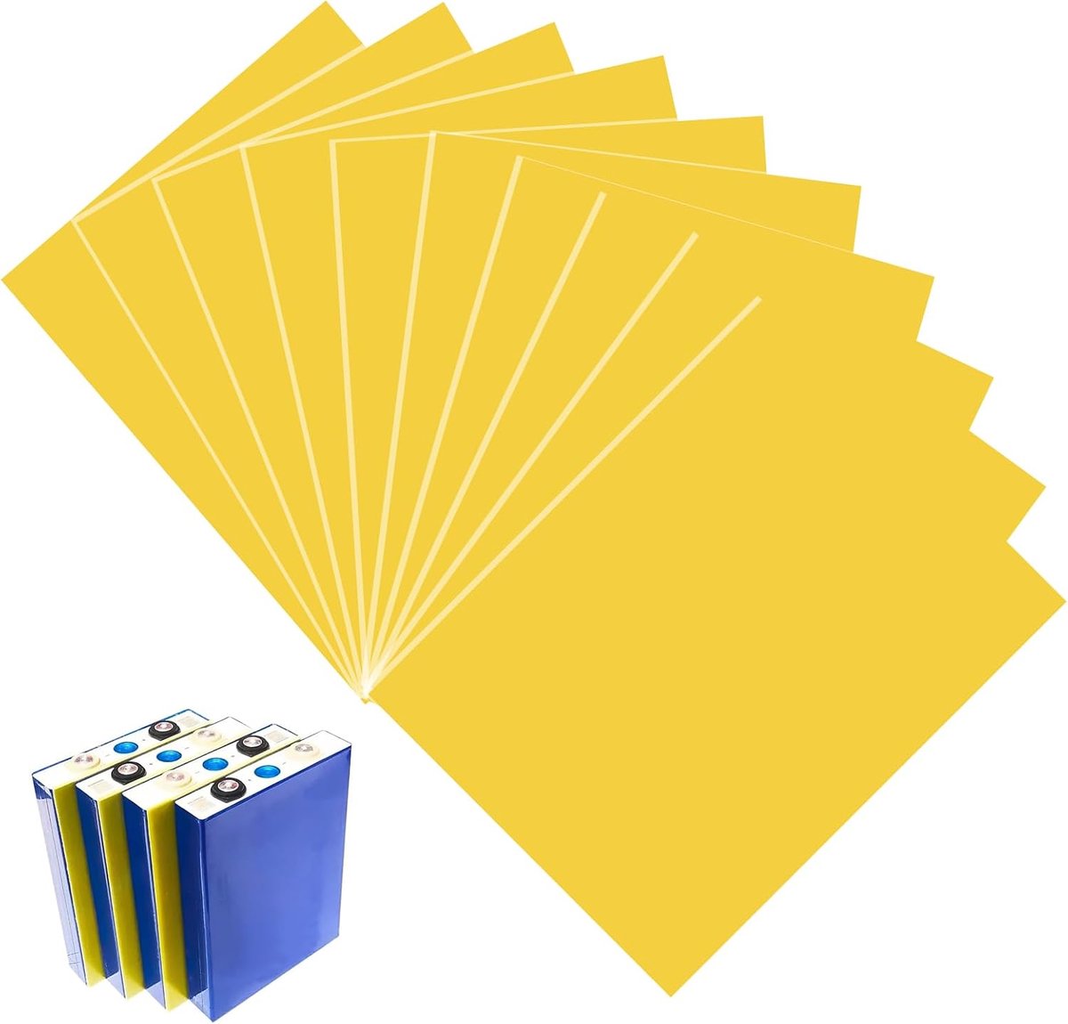 10 stuks isolatieplaten, epoxy board, isolatieplaat, 3240 isolatieplank voor doe-het-zelf accupacks, bestand tegen hoge en lage temperaturen (20,3 cm x 17,2 cm x 0,05 cm)