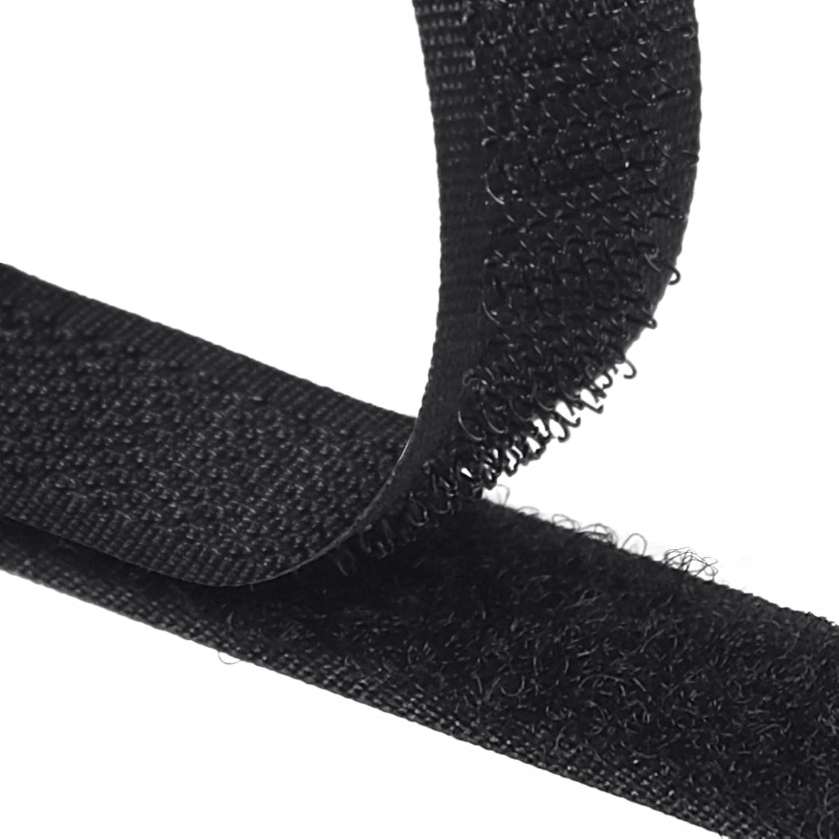 Thijox - Klittenband om op te Naai & Klittersluiting - Zelfklevend Klittenband Extra Sterk (16mm x 5m) voor Textiel, Kleding, Schoenen, Handwerk