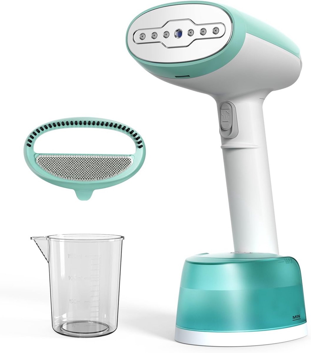 Thijox - Verticaal Strijkijzer 1500W - Kledingstomer met 365ml Waterreservoir - Draagbare Vouw Strijkmachine met 2 Stoommodi - Ideaal voor Thuis, Kant