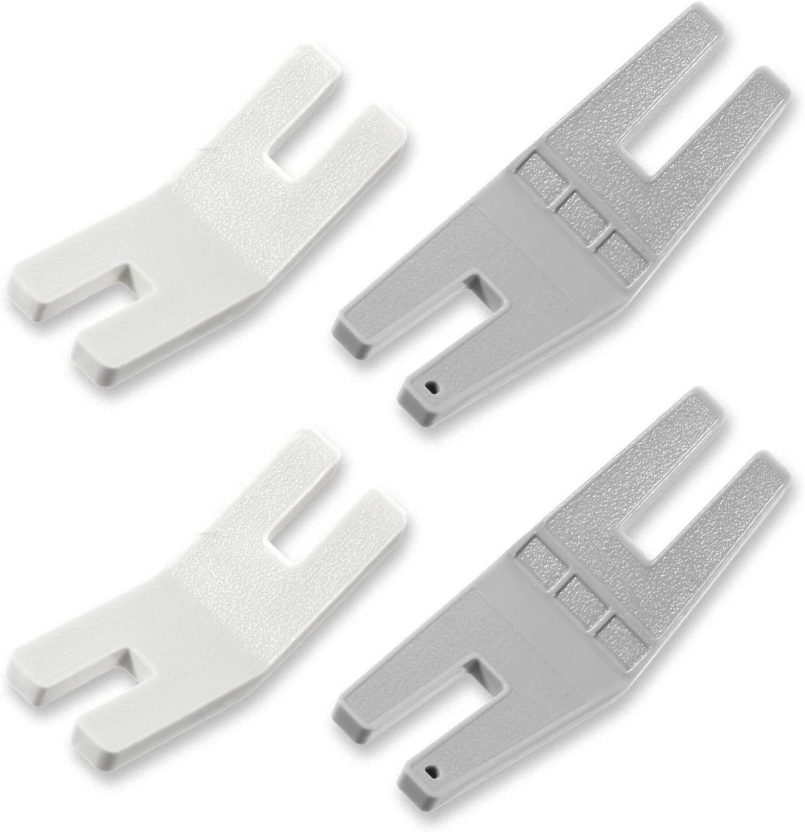 4-delige Hump Jumper Naaigereedschap Set voor Naad Hulp en Rolde Hemmer Voet - Essentiële Accessoires voor Naaien, Quilten en Borduren