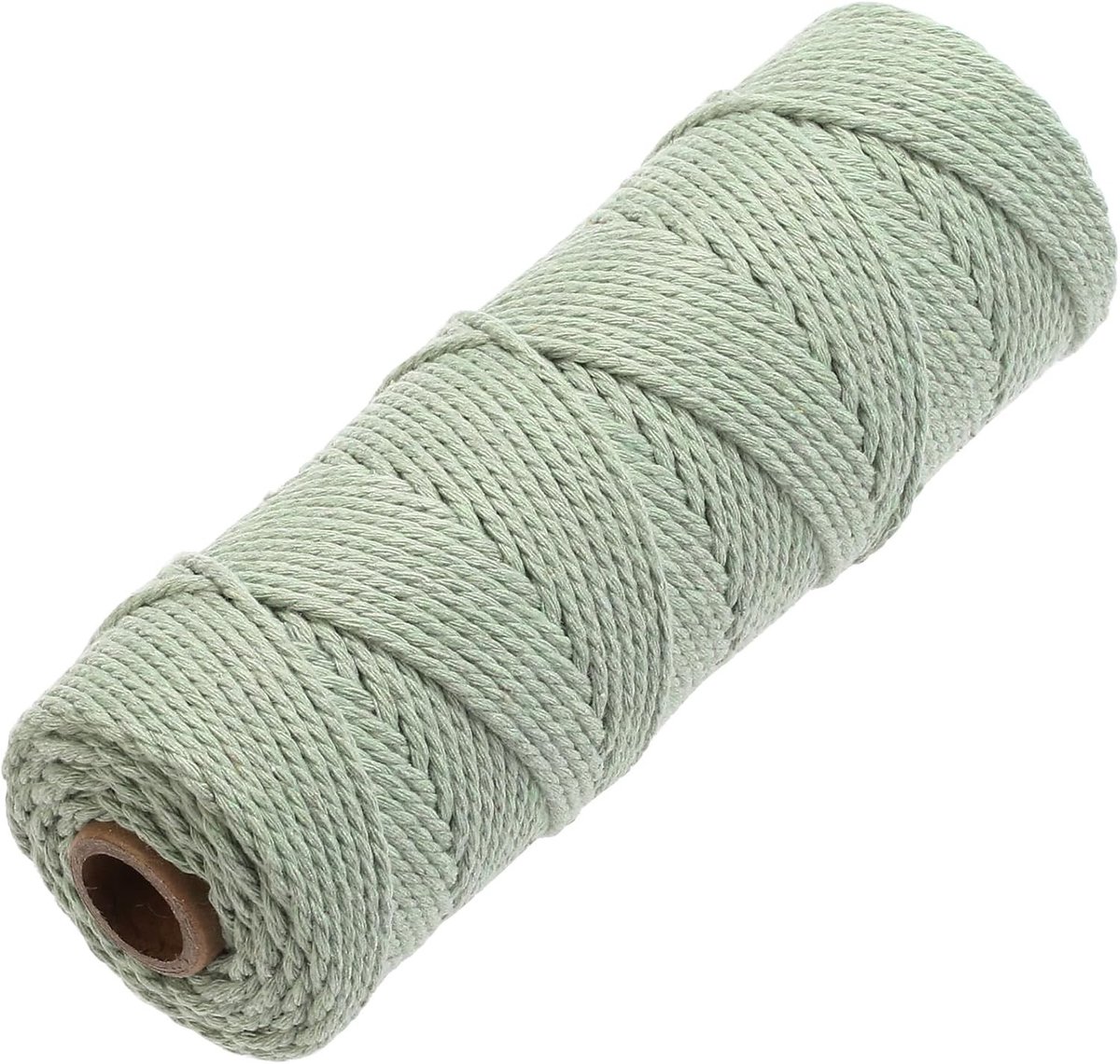 Katoenen Macramé Touw 2 mm x 100 m - Zacht en Sterk, Ideaal voor Macramé Projecten, Vlechtwerk en Ambachten