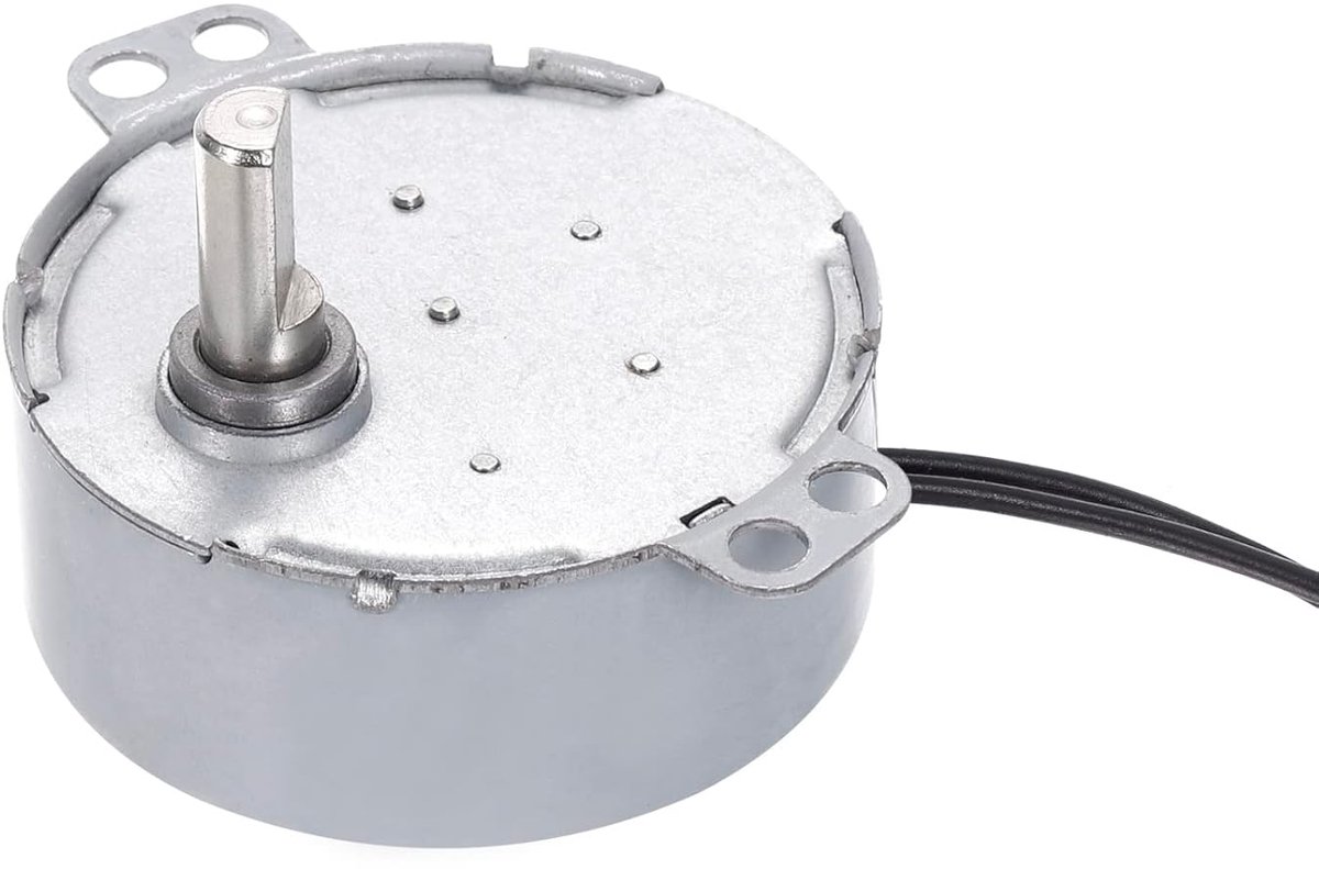 sourcing map Synchronous Motor AC220-240V 4-5RPM 50-60Hz CCW/CW 4W D wave electric motor for microwave oven fan - ShopVlot