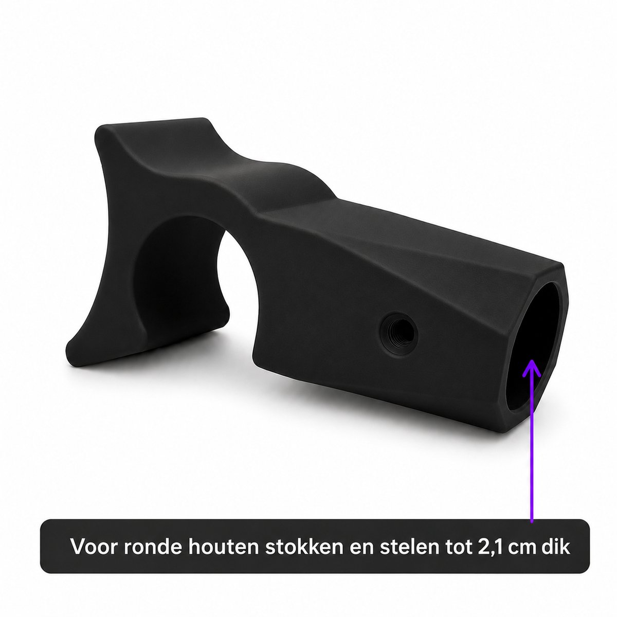 Huubsolutions Dakraamhaak met duwstuk compatibel met Velux telescoopstang en bedieningsstang – zonder stang – geschikt voor dakramen, rolluiken, jaloezieën en rolgordijnen – reserveonderdeel raamopener – foto 3