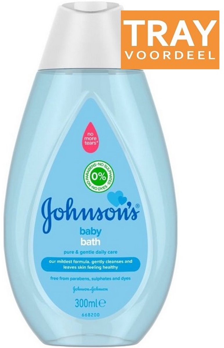 JOHNSON'S BABY BATH BADSCHUIM 6 X 300 ML