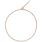 DANIEL WELLINGTON CHARMS DW00400392 ROSEGOUDKLEURIGE ARMBAND 1 STUK
