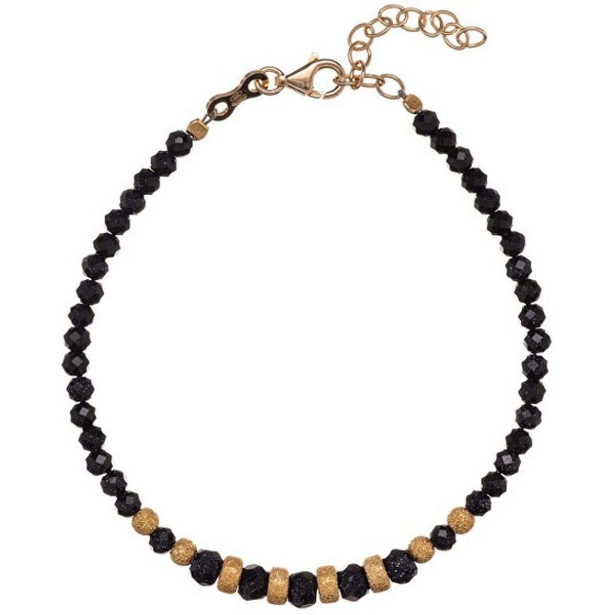 ALISIA AL5243.01.000 GOLD-PLATED ARMBAND MET ZANDSTEEN 1 STUK