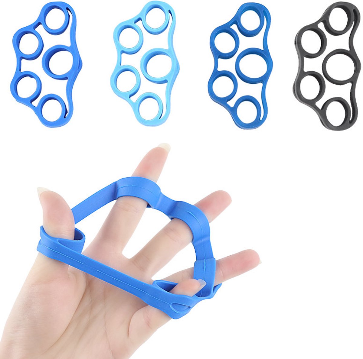 Vingertrainer Vingerbrancard 3/4/5 kg 4-pack
