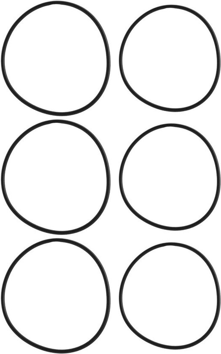 6pcs Water Filter O-Rings 90x3mm 92x3.5mm Nitrile Rubber O-Rings Water Filter Housing O-Ring Gasket WS03X10038 UCRING Compatible with GE GXWH04F GXWH20F GXWH20S GXRM10 GX1S01R