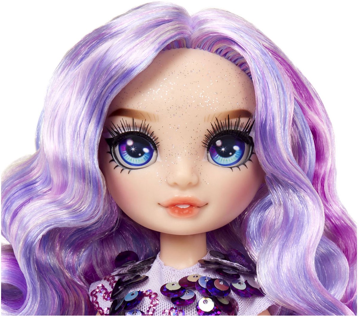 Rainbow High Klassieke Modepop - 28 cm - Violet (paars) - Met slijmset en diertje — afbeelding 15